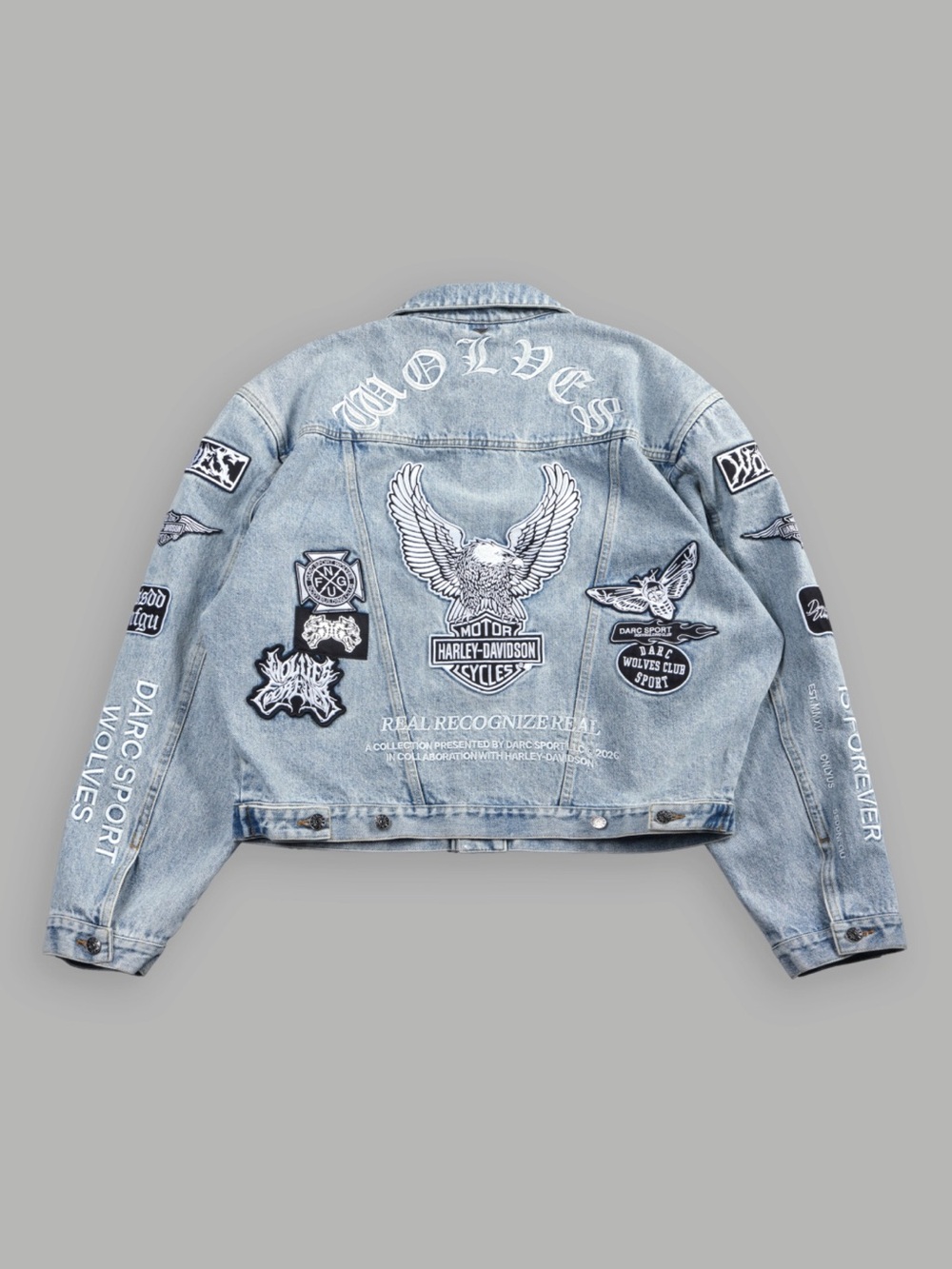SOLD OUT Darc Sport x Harley Davidson Denim Jacket Sizes: L and XL